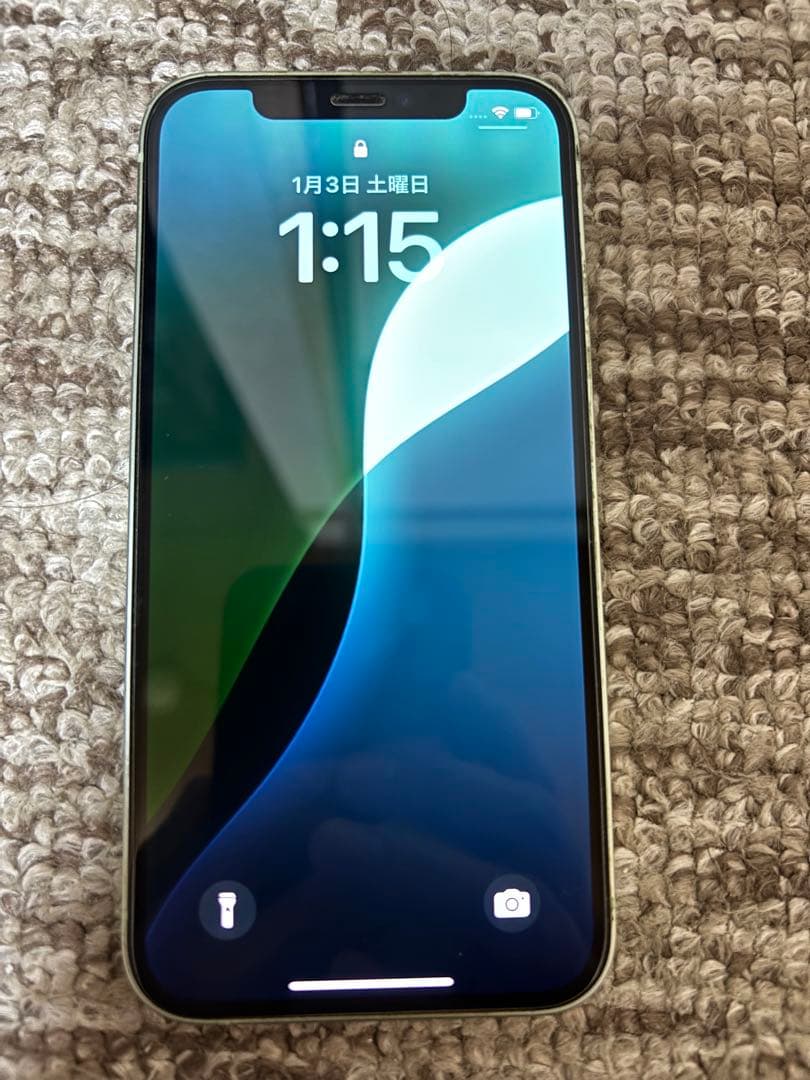 Apple iPhone 12 ミントグリーン 本体　※箱あり