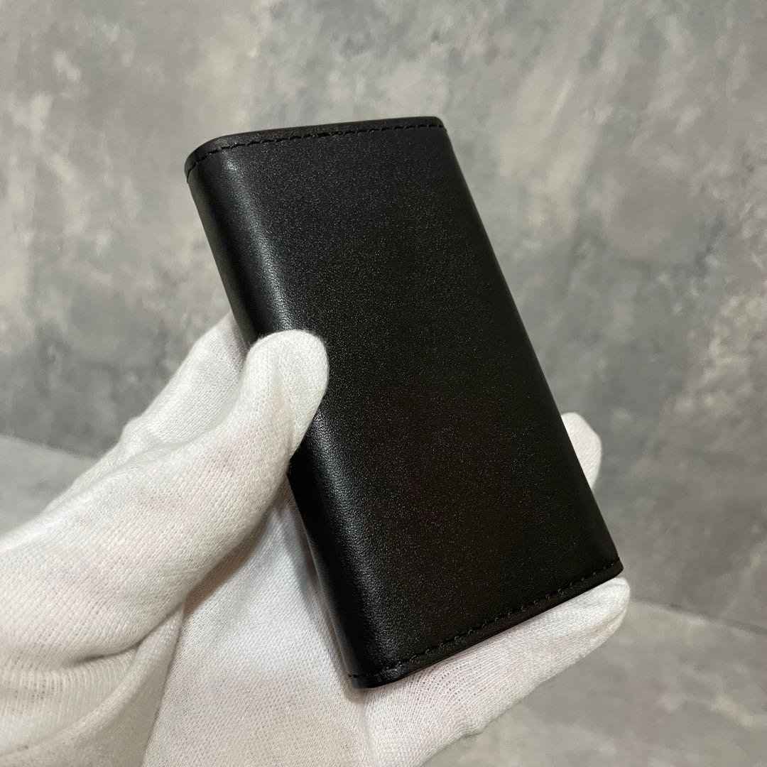 未使用✨ 保管品 DIESEL ディーゼル レザー キーケース 6連 ブラック