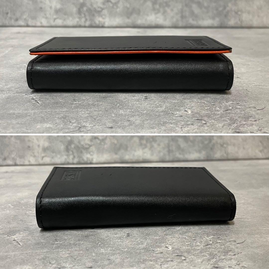 未使用✨ 保管品 DIESEL ディーゼル レザー キーケース 6連 ブラック