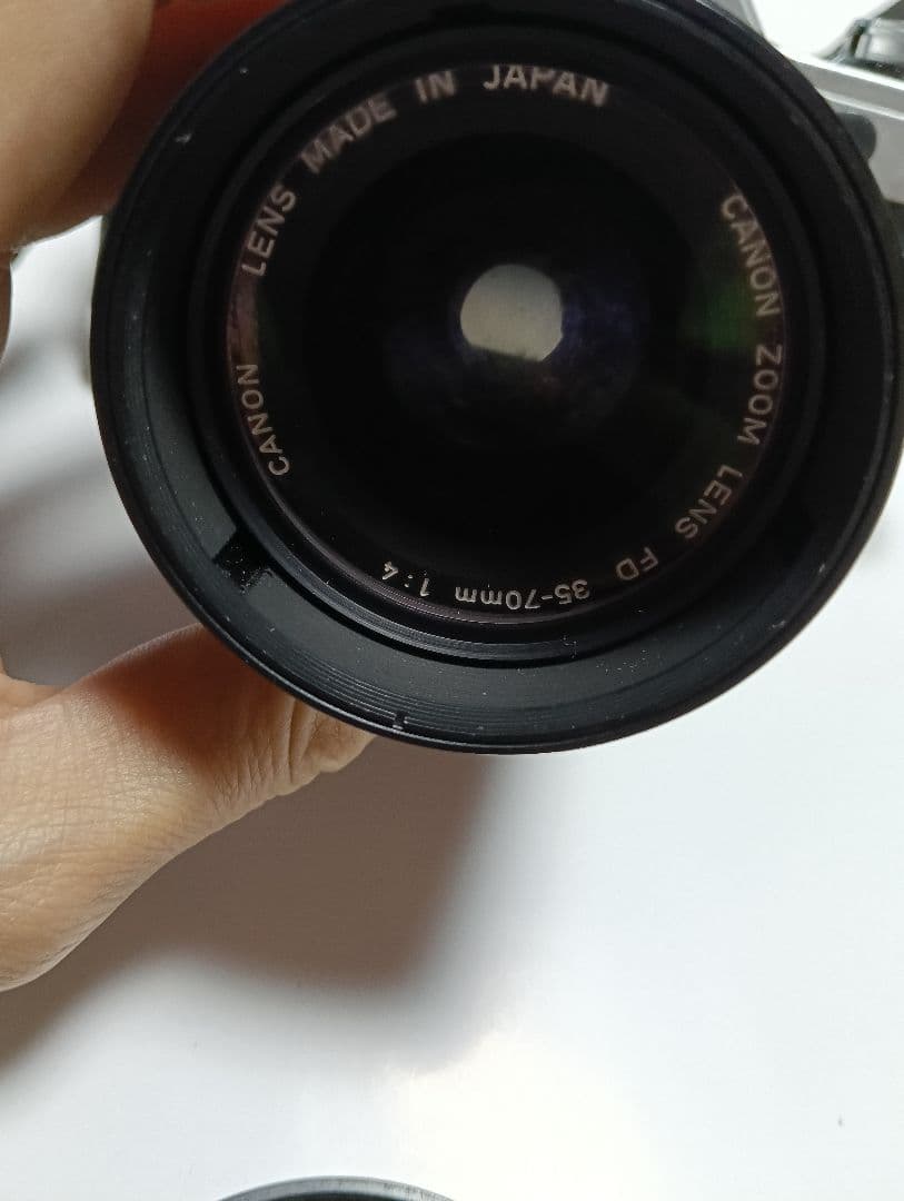 Canon AE-1 一眼レフカメラ 35-70mmレンズ付き