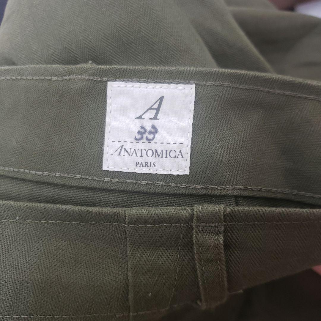 Anatomica CHINOⅡ チノパン ヘリンボーン