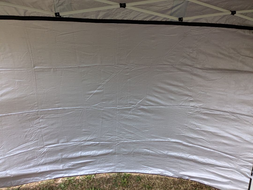 FIELDOOR　ワンタッチタープ　3m×3m　サイドシート2枚+おまけ付き