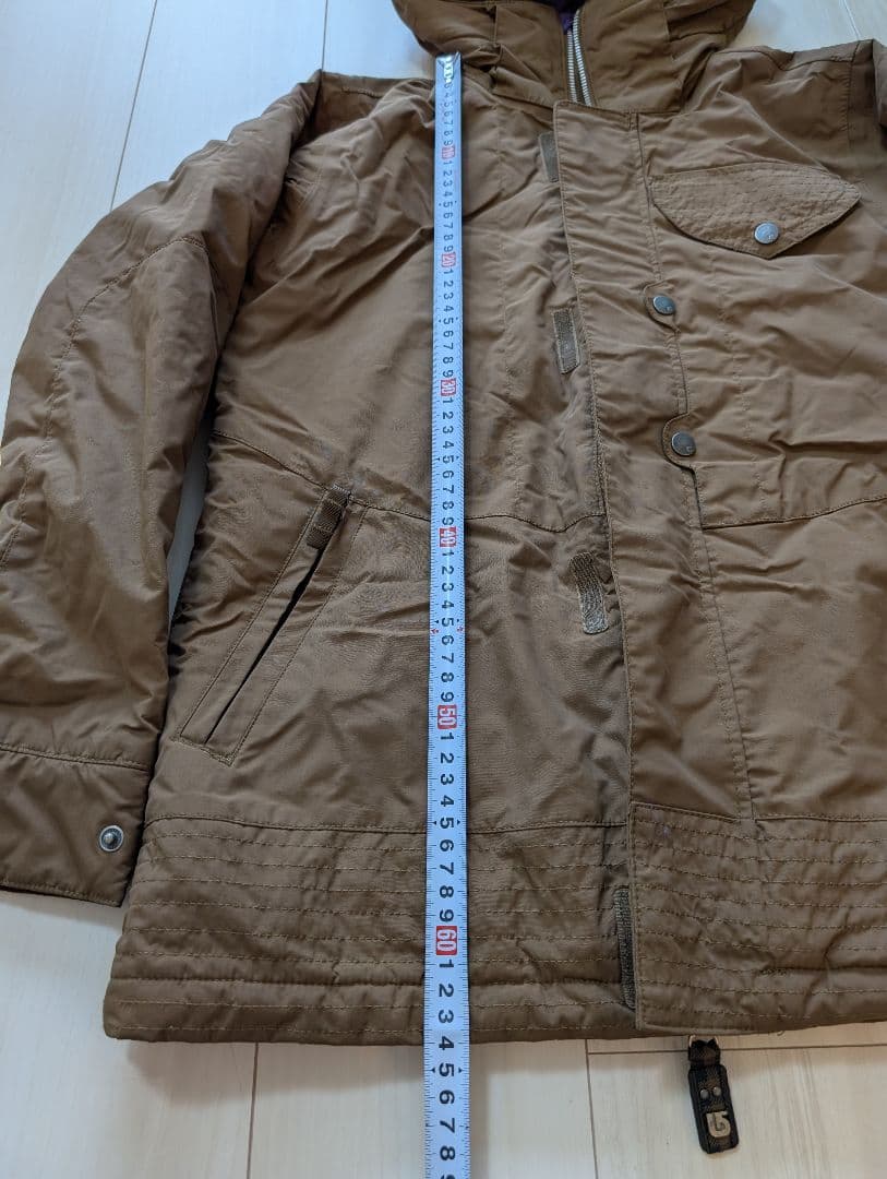 Burton ブラウン スノーボードジャケット パンツセットアップ