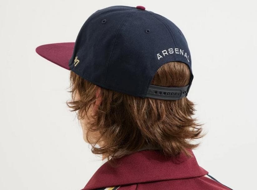 アーセナル 47 Brand ネイビー ゴシック A キャプテン キャップ