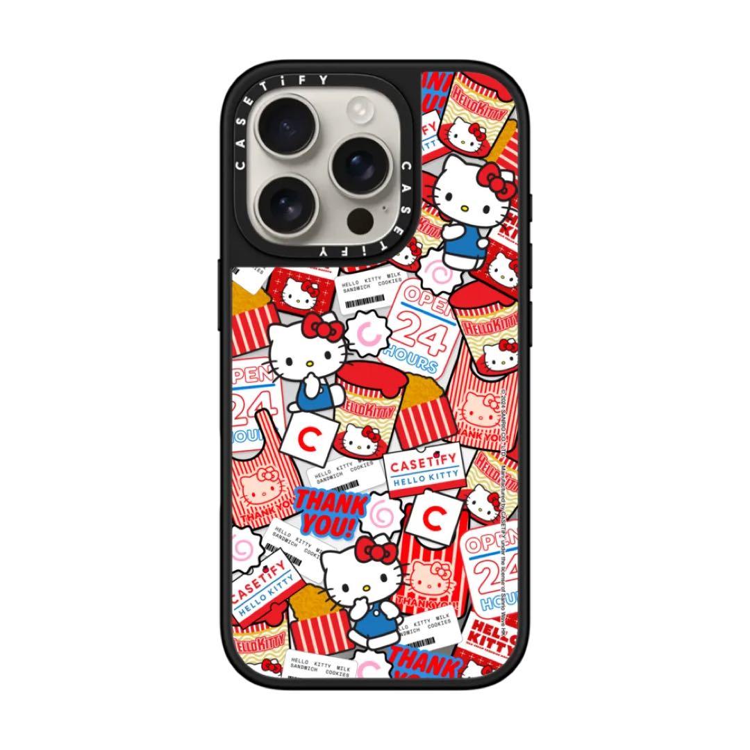 《正規品》CASETIFY ハローキティミラー 【iPhone16PROケース】