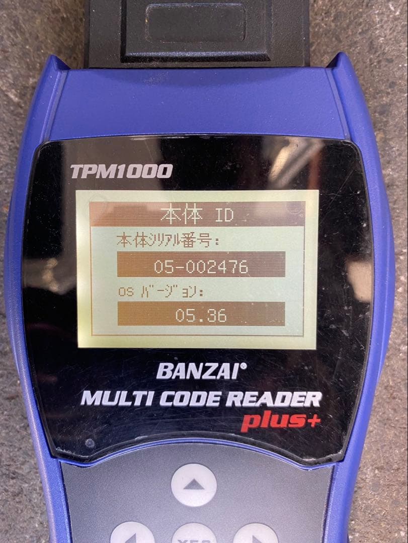 BANZAI TPM1000 マルチコードリーダー plus+ 故障診断機