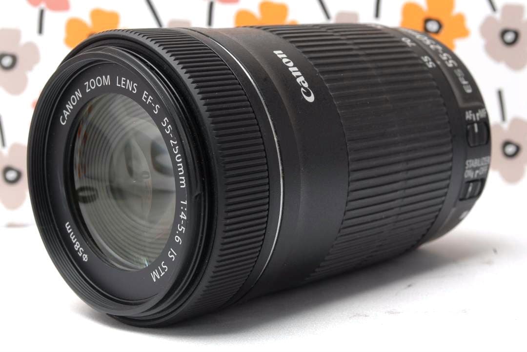 ❤Canon EF-S 55-250mm IS STM❤とても美品❤望遠レンズ❤
