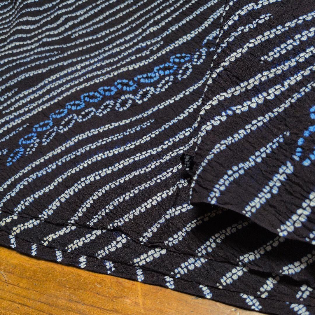 有松　鳴海　絞り　藍染　反物