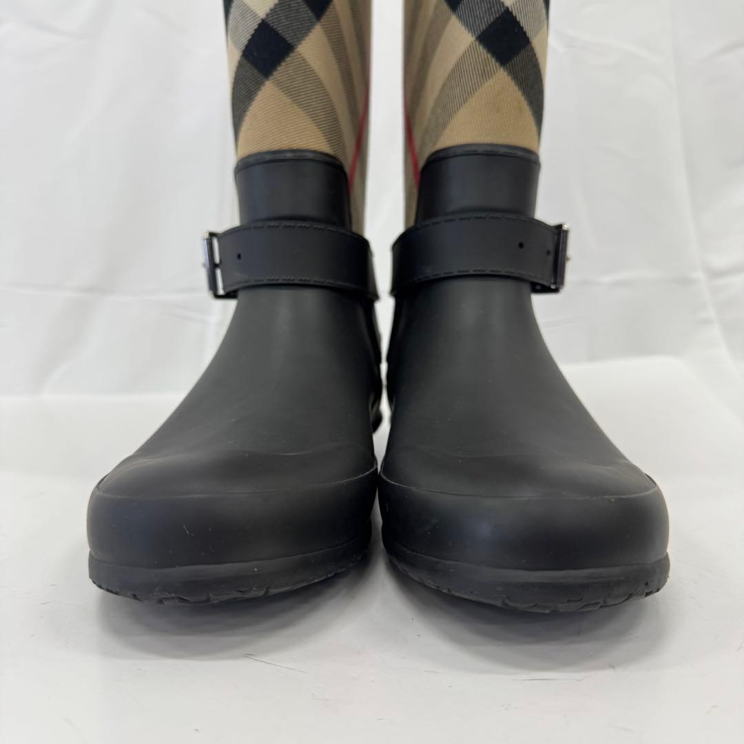 Burberry バーバリー ヴィンテージチェック レインブーツ 23サイズ