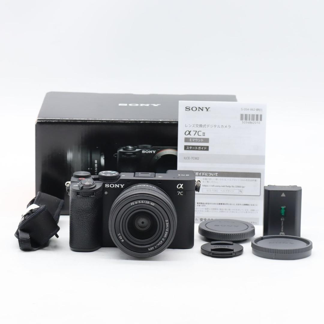 【ショット数4,009】SONY ソニー α7C II ズームレンズキット