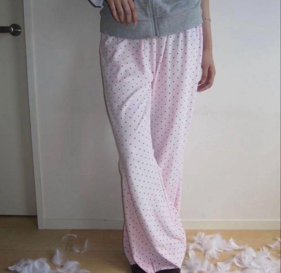 n.k atelier ピンクドットパンツ