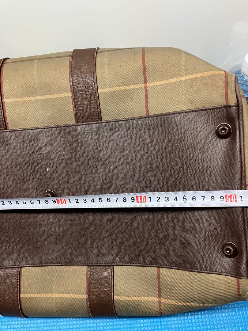 Burberry　バーバリー　ボストンバッグ マルチカラー　ビンテージ