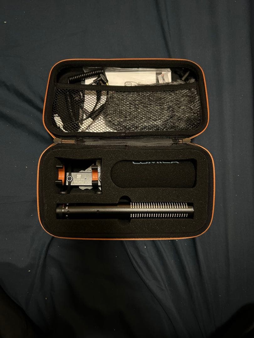 一眼レフカメラ・iPHONE用ショットガンマイク