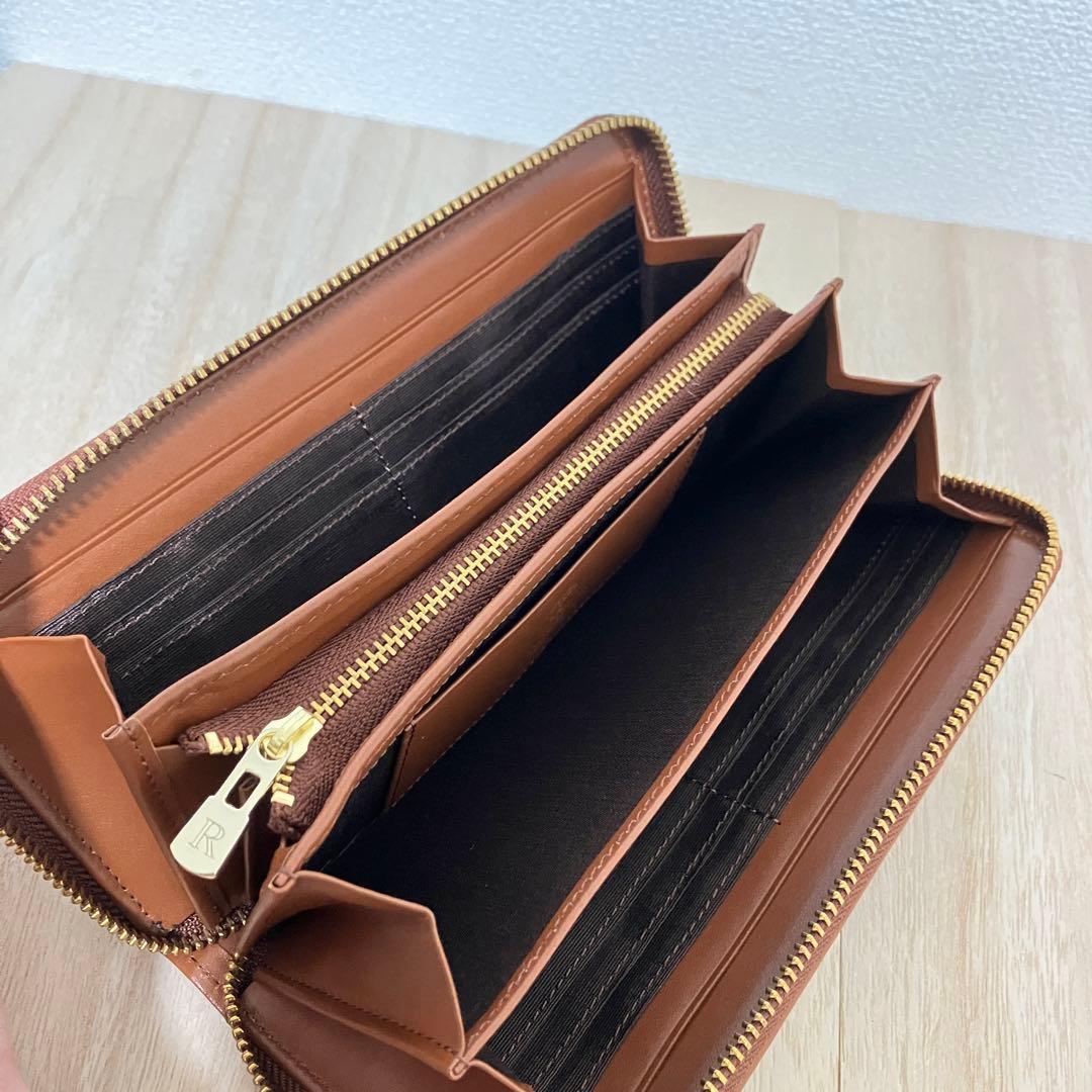 【新品未使用】ラシット 多機能 長財布 定価25,300円 モノグラム ネイビー