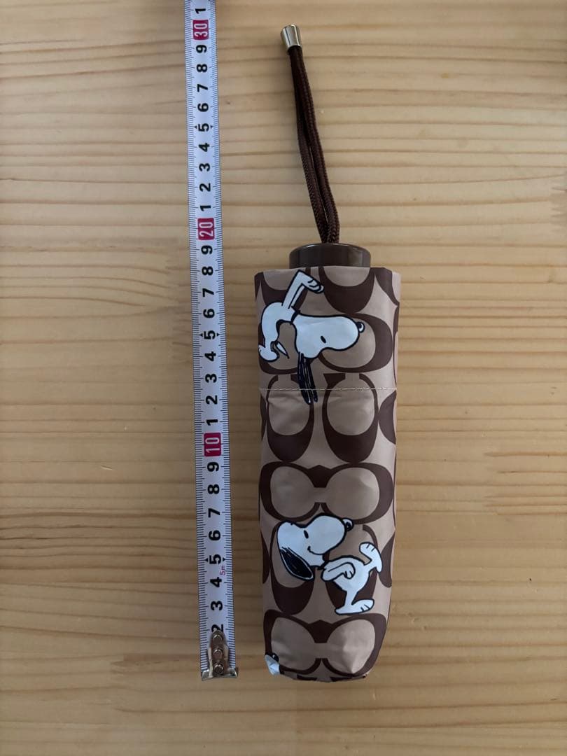 COACH✖️スヌーピー/ 折りたたみ傘 晴雨兼用