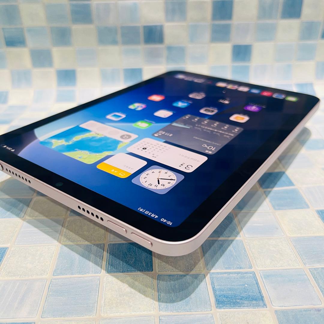 Wi-Fi iPad mini 第6世代 本体 64GB ピンク 電池良好