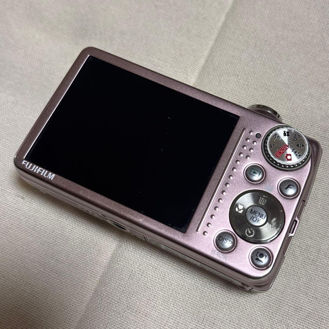 【動作確認済】FUJIFILM FinePix F80EXRピンク コンデジ