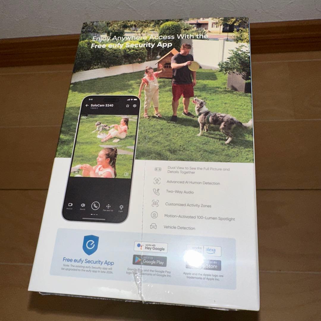 デニム　Anker Eufy Solocam 屋外カメラ S340