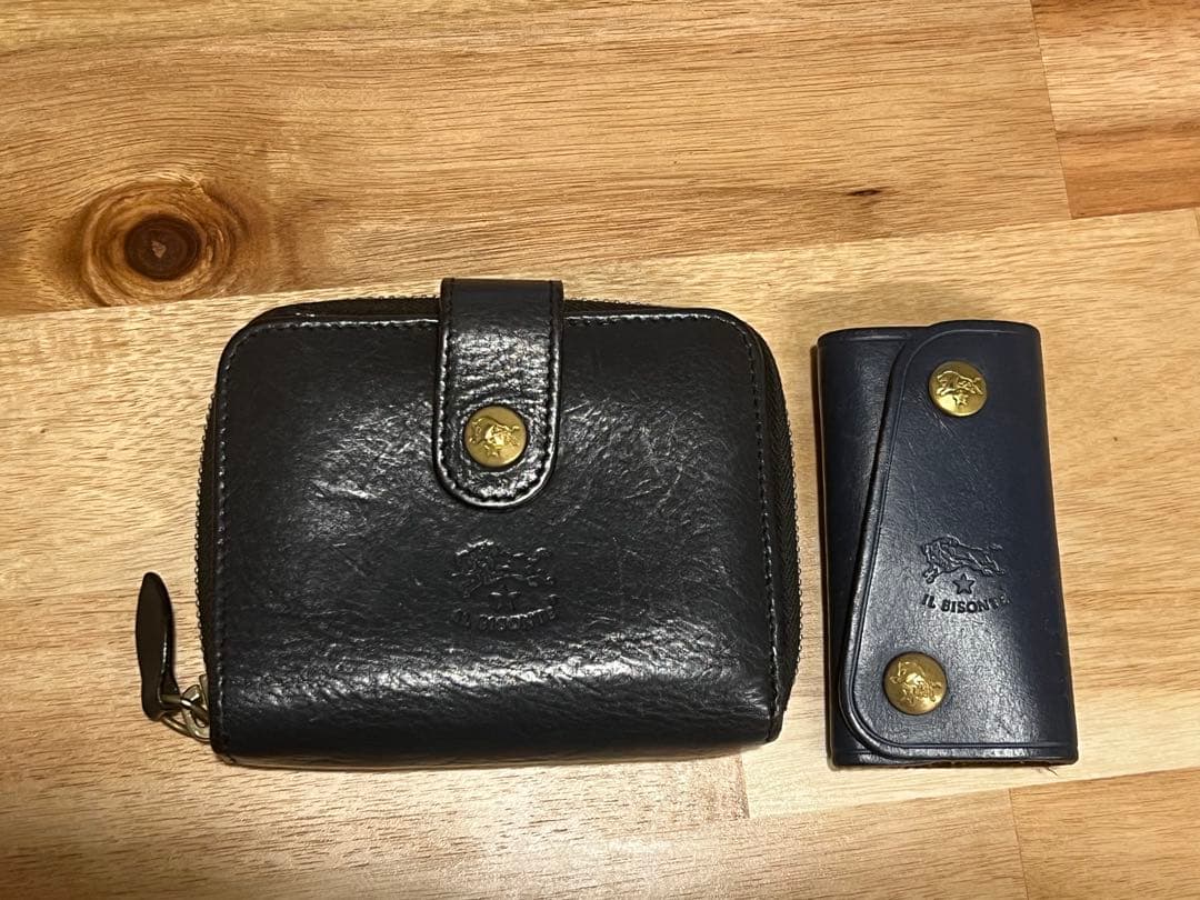 〖イルビゾンテ 〗二つ折り財布+キーケース