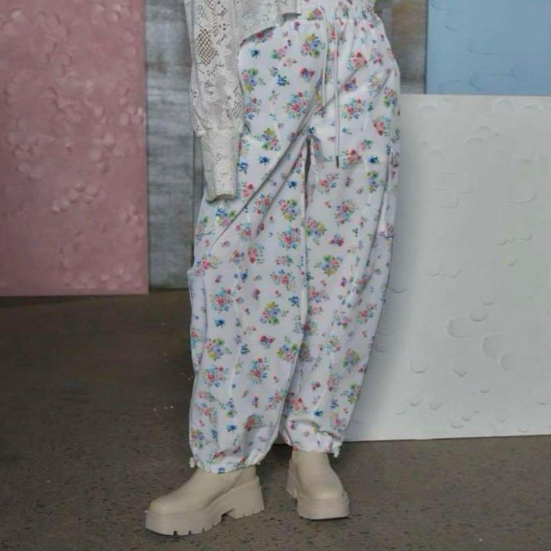 【POPPY】floral wave cargo (あさぎーにょ)