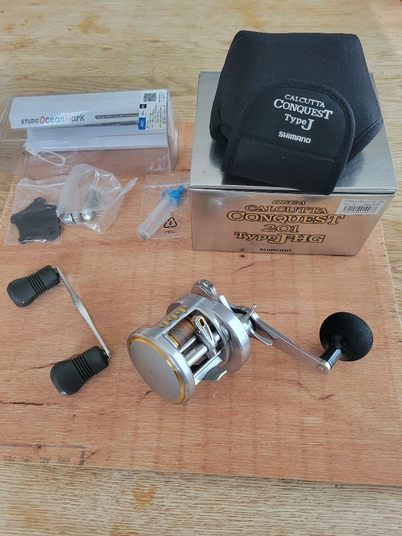 シマノ　カルカッタコンクエスト201 Type J-HG