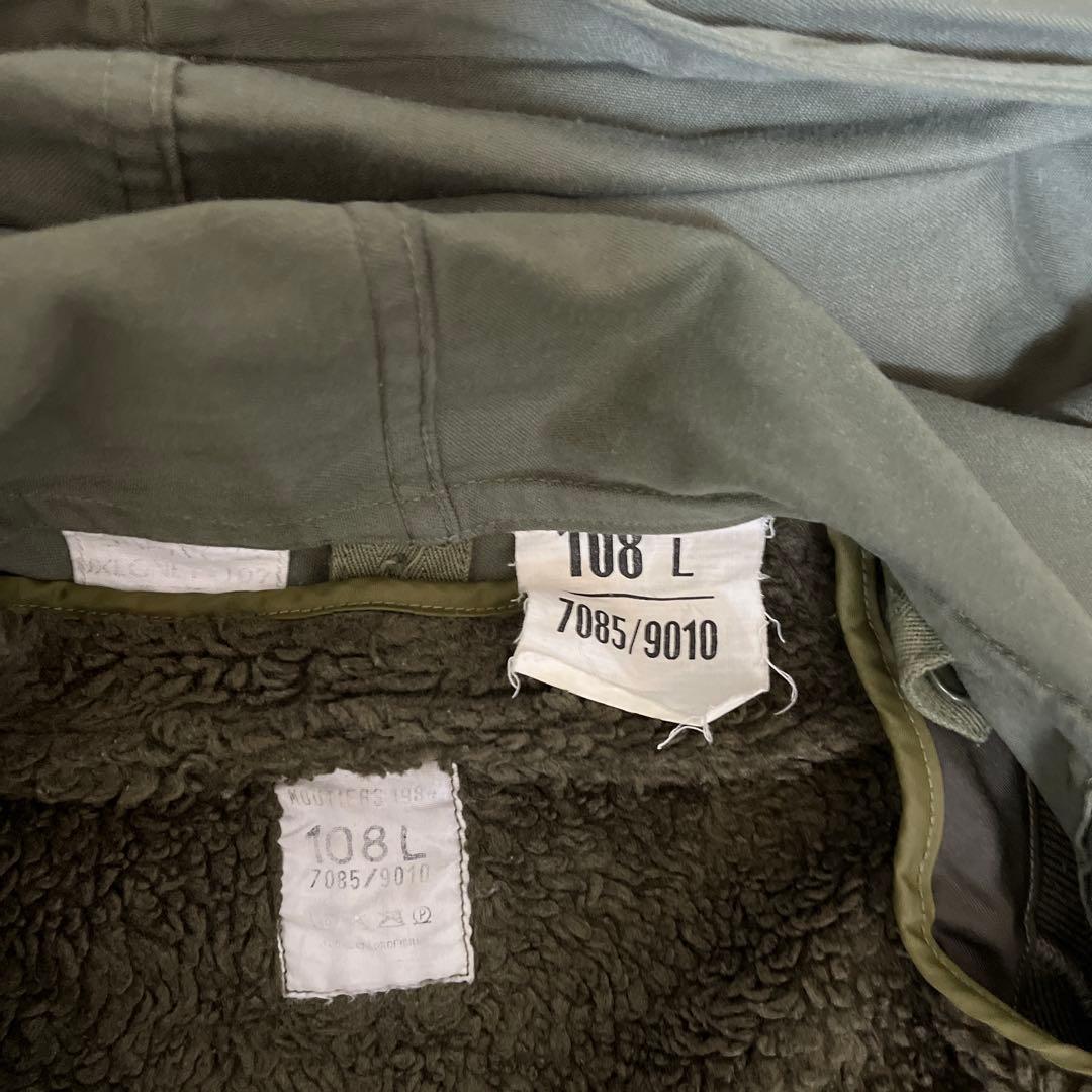 フランス軍 M64パーカー ライナー付き 108L ヴィンテージ