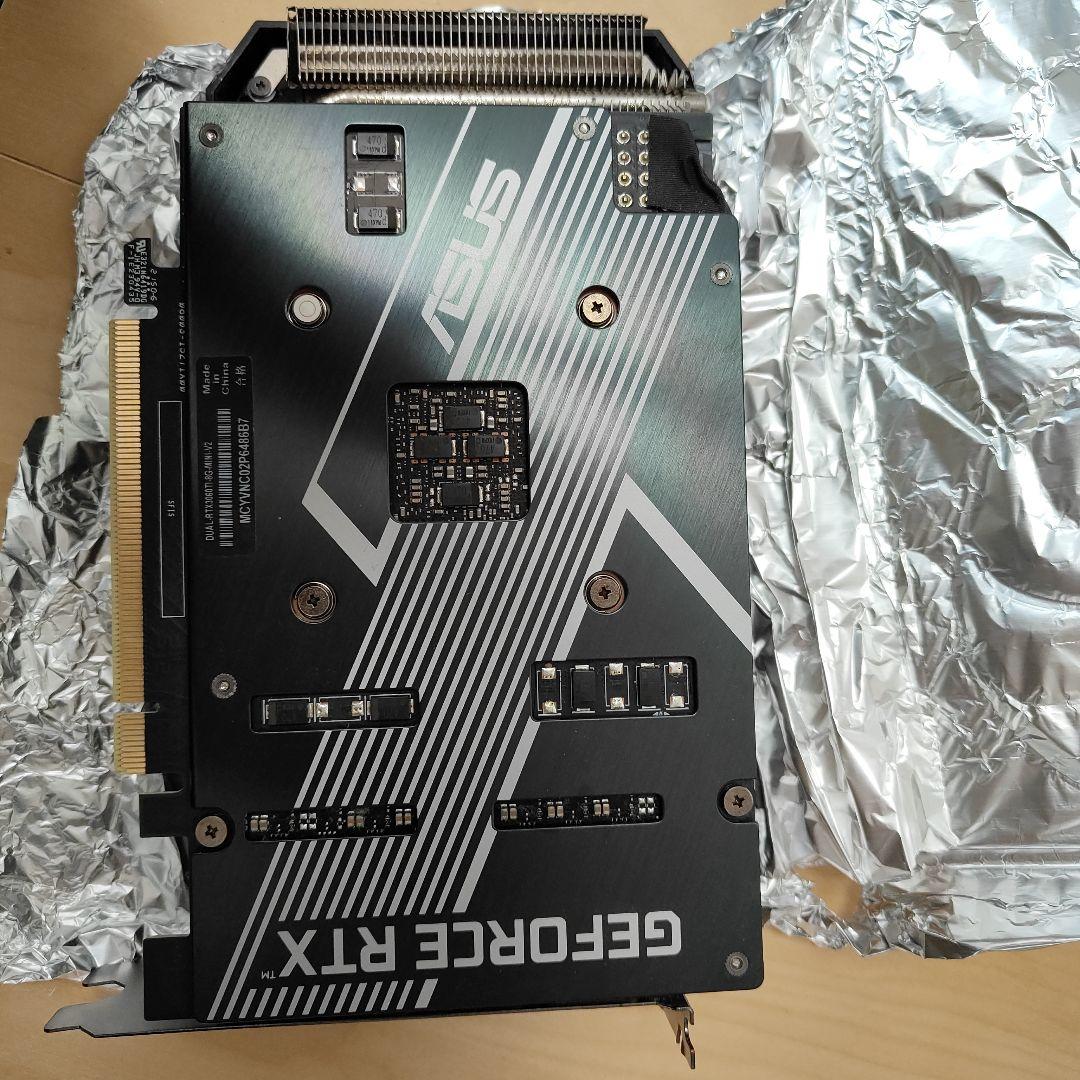 ASUS-RTX 3060ti8G 中古 650w電源