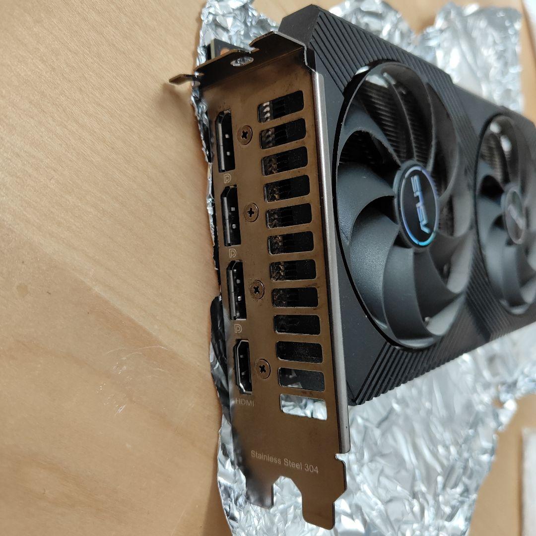 ASUS-RTX 3060ti8G 中古 650w電源