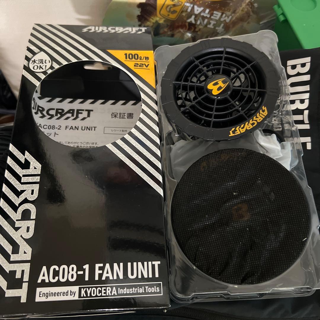【BURTLE】FAN UNIT & Li-ion BATTERYセット