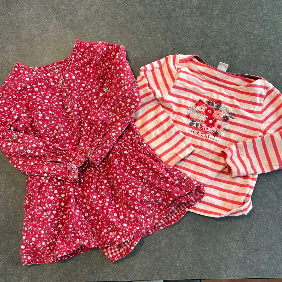 プチバトー PETIT BATEAU 6点セット　3a＋6a