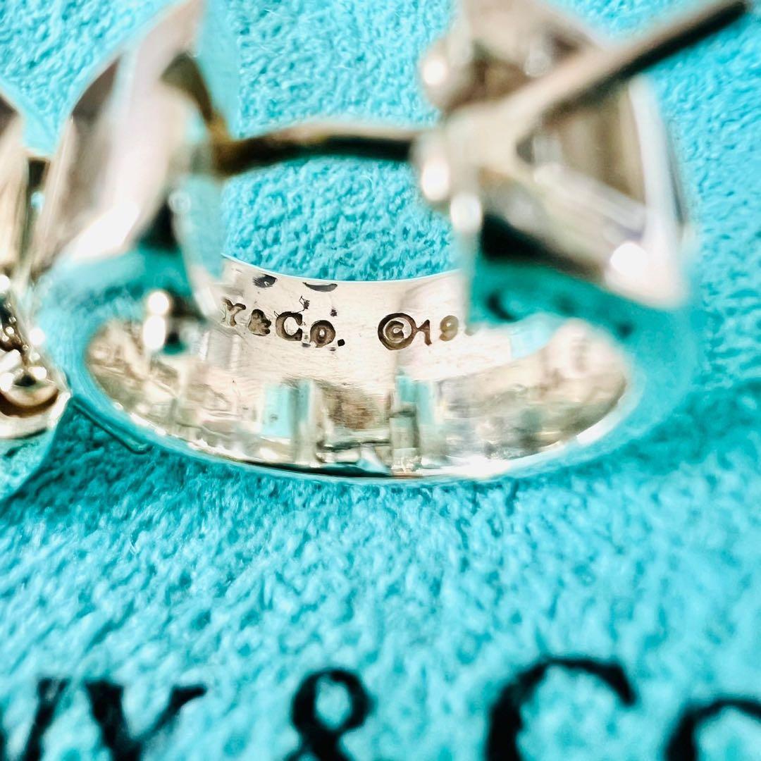 ✨極美品✨Tiffany　ティファニー　ピアス　アトラス　フープ　キャッチ　両耳