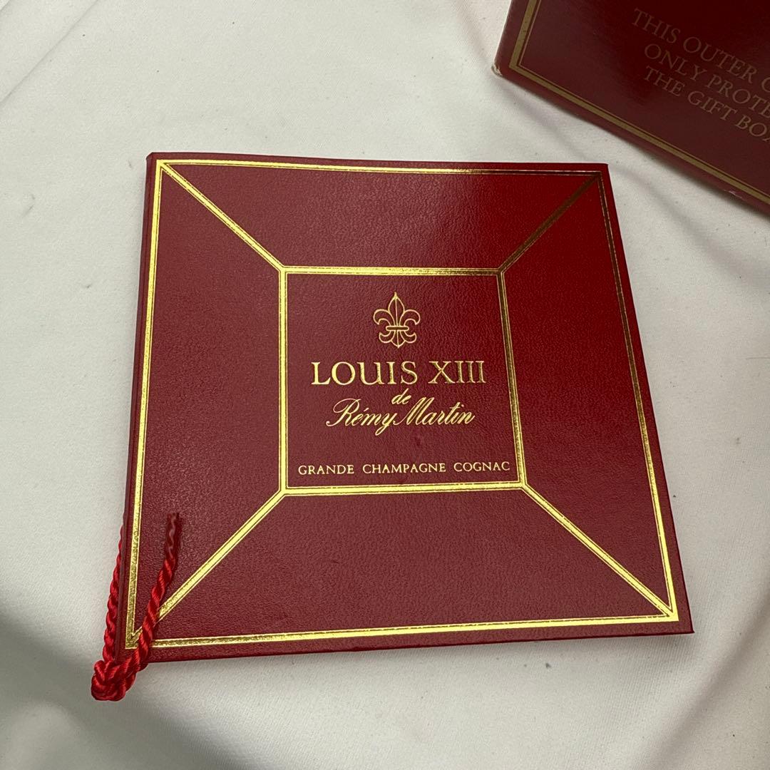 レミーマルタン　ルイ13世　金キャップ　四角形箱　グランドシャンパーニュ　古酒