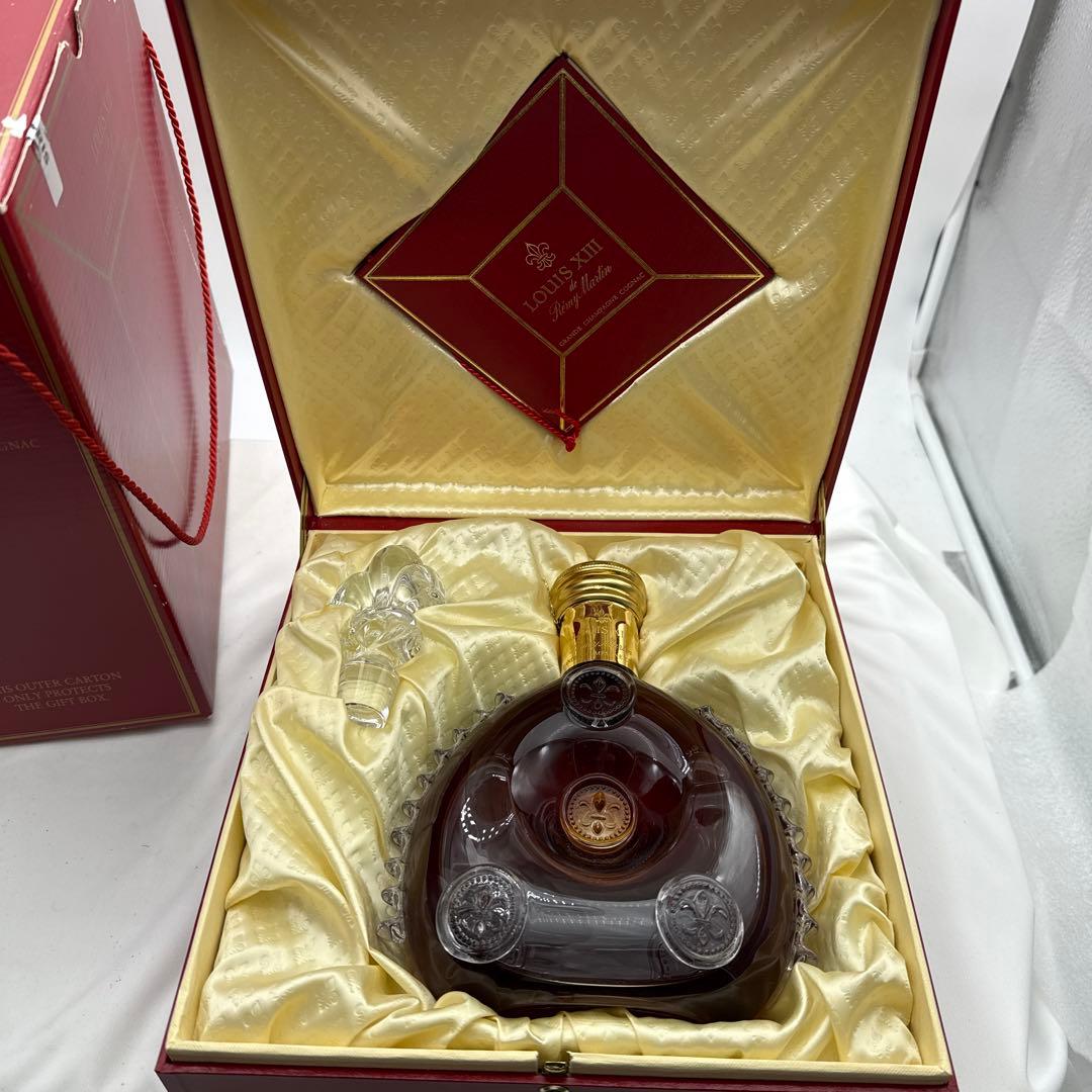 レミーマルタン　ルイ13世　金キャップ　四角形箱　グランドシャンパーニュ　古酒