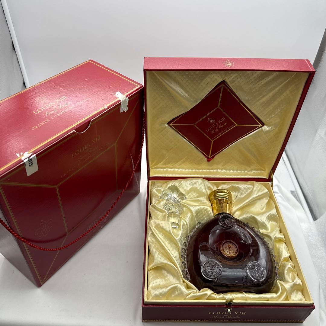 レミーマルタン　ルイ13世　金キャップ　四角形箱　グランドシャンパーニュ　古酒