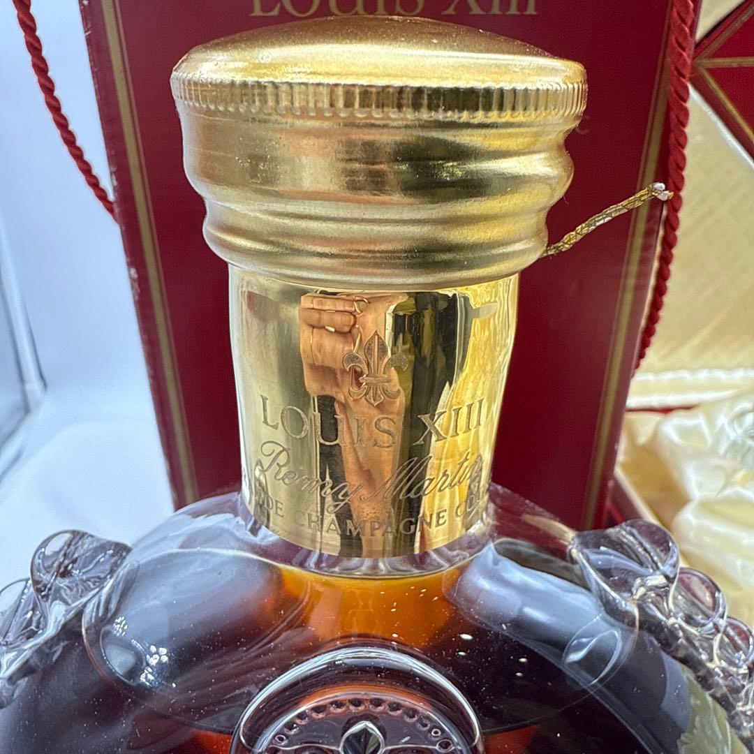 レミーマルタン　ルイ13世　金キャップ　四角形箱　グランドシャンパーニュ　古酒