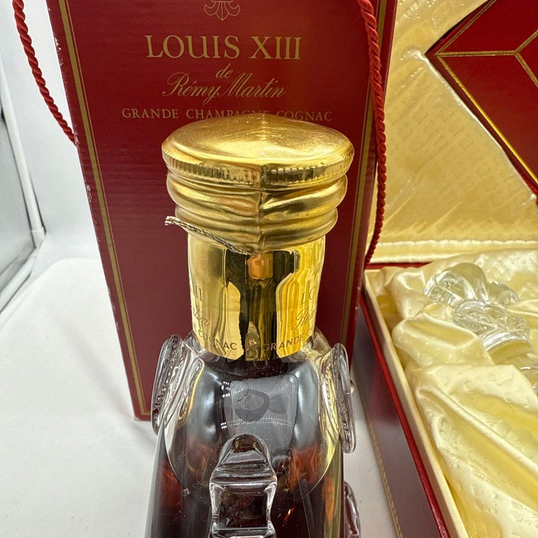 レミーマルタン　ルイ13世　金キャップ　四角形箱　グランドシャンパーニュ　古酒