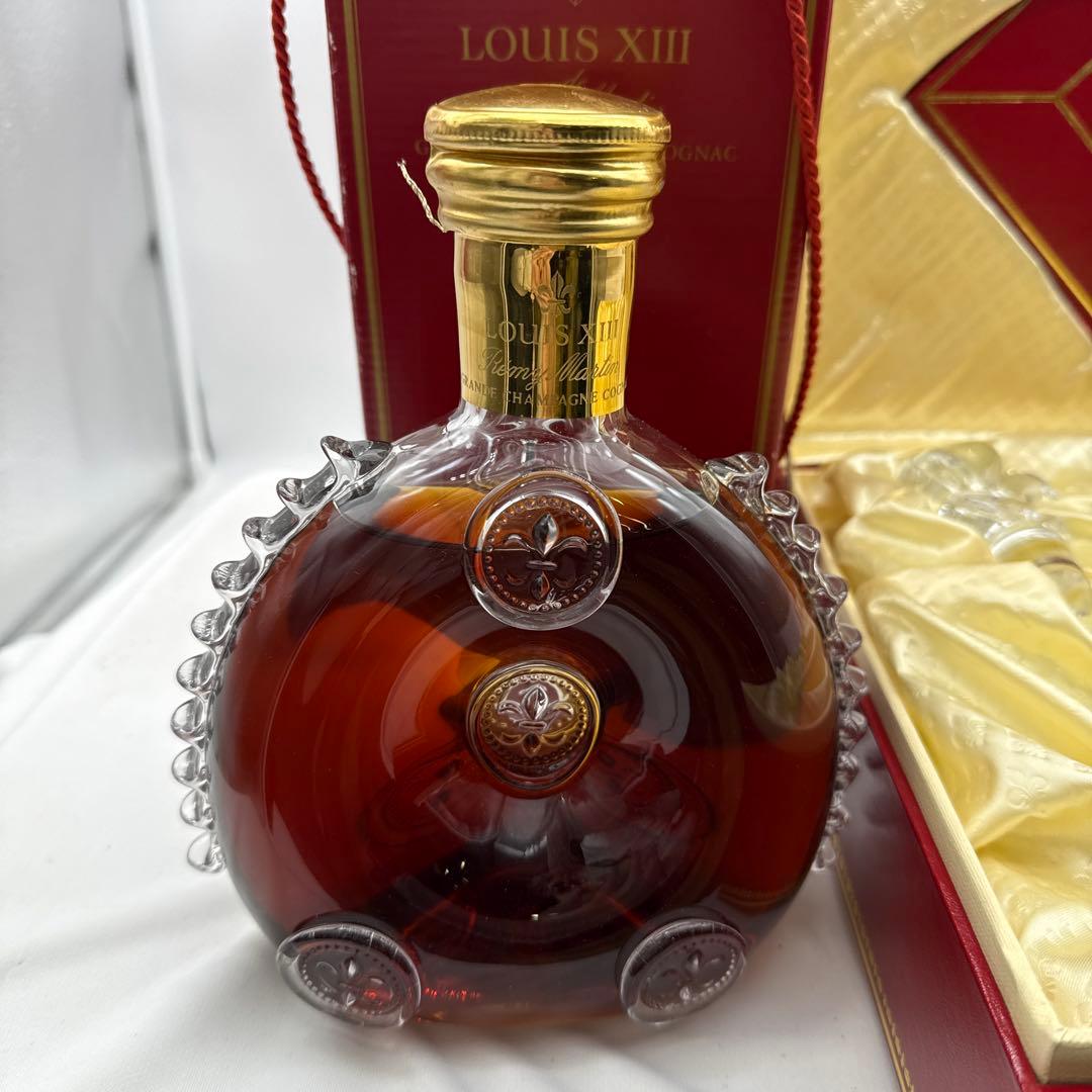 レミーマルタン　ルイ13世　金キャップ　四角形箱　グランドシャンパーニュ　古酒