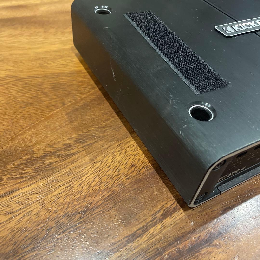 【２台込み】kicker アンプ　IQ500.4 Q-CLASS