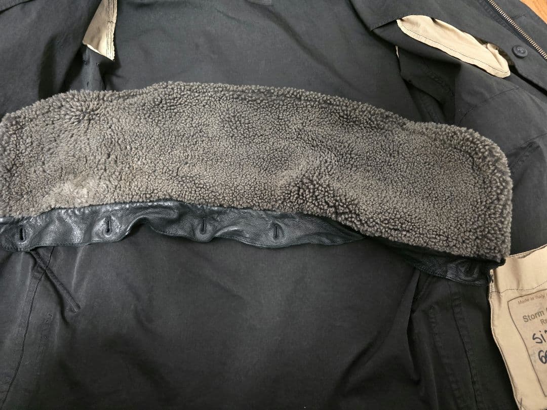 【廃盤】TEN-C STORM PARKA　シャーリングカラーセット 50