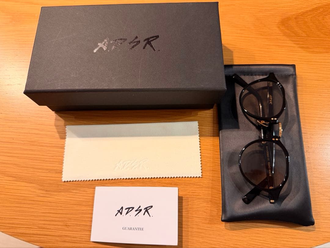 ADSR SATCHMO 01 サングラス ブラック