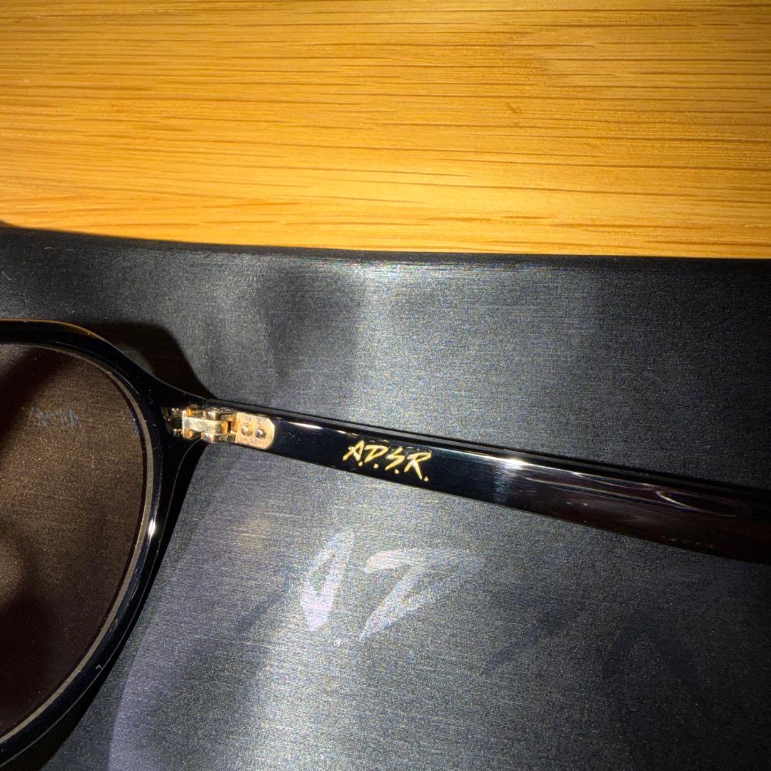 ADSR SATCHMO 01 サングラス ブラック