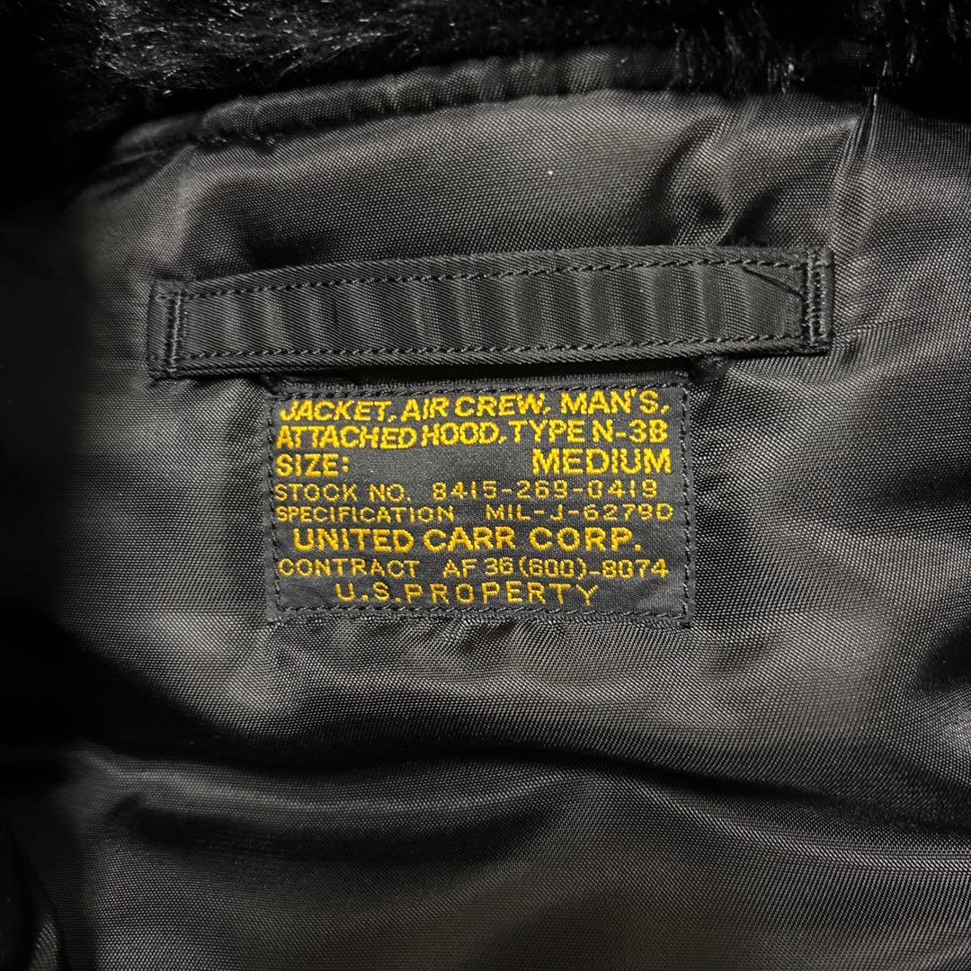 ユナイテッドカーN-3B ブラック　M