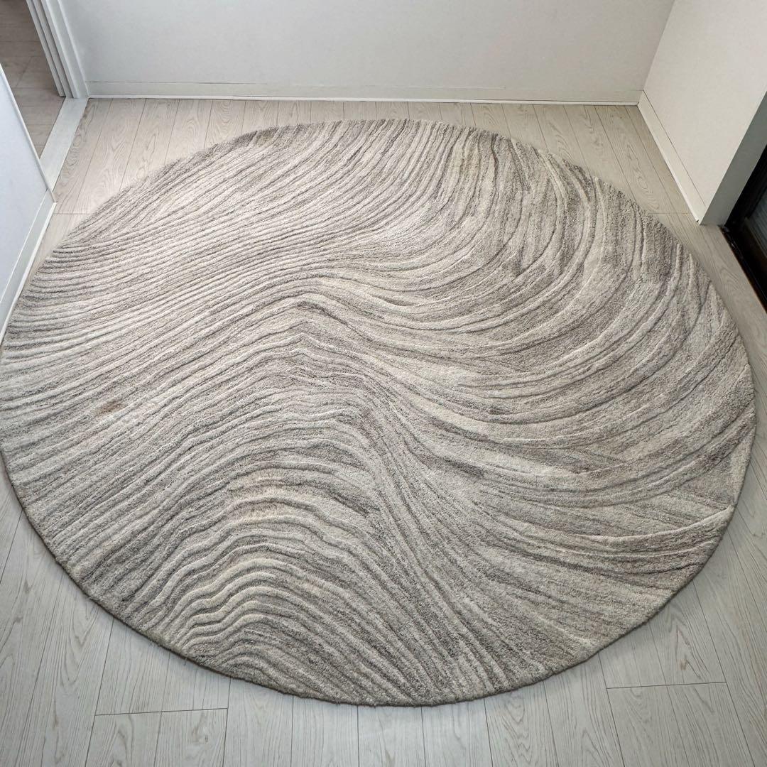 BoConcept furrow rug ラグ ラウンド 250cm