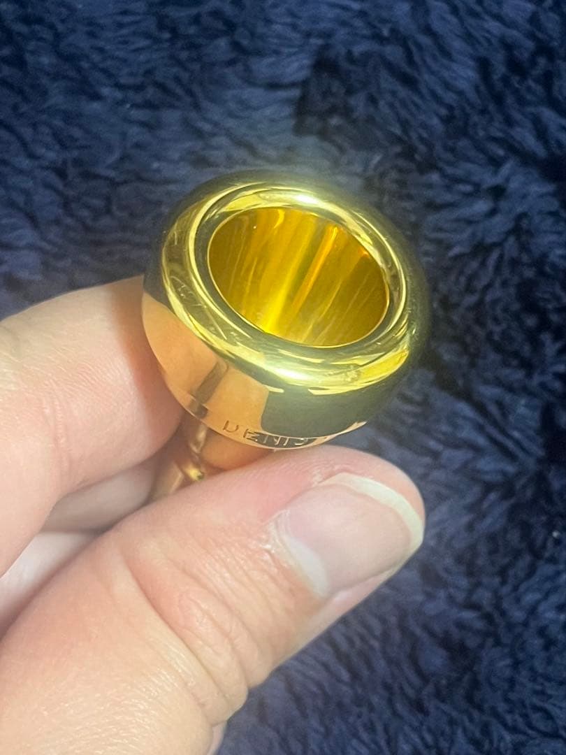 Denis Wick 4FL フリューゲルホルン　マウスピース　金メッキ