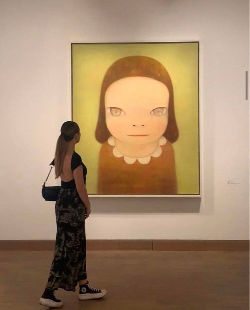 【残3枚】奈良美智展　海外ポスターA1サイズ　Yoshitomo Nara