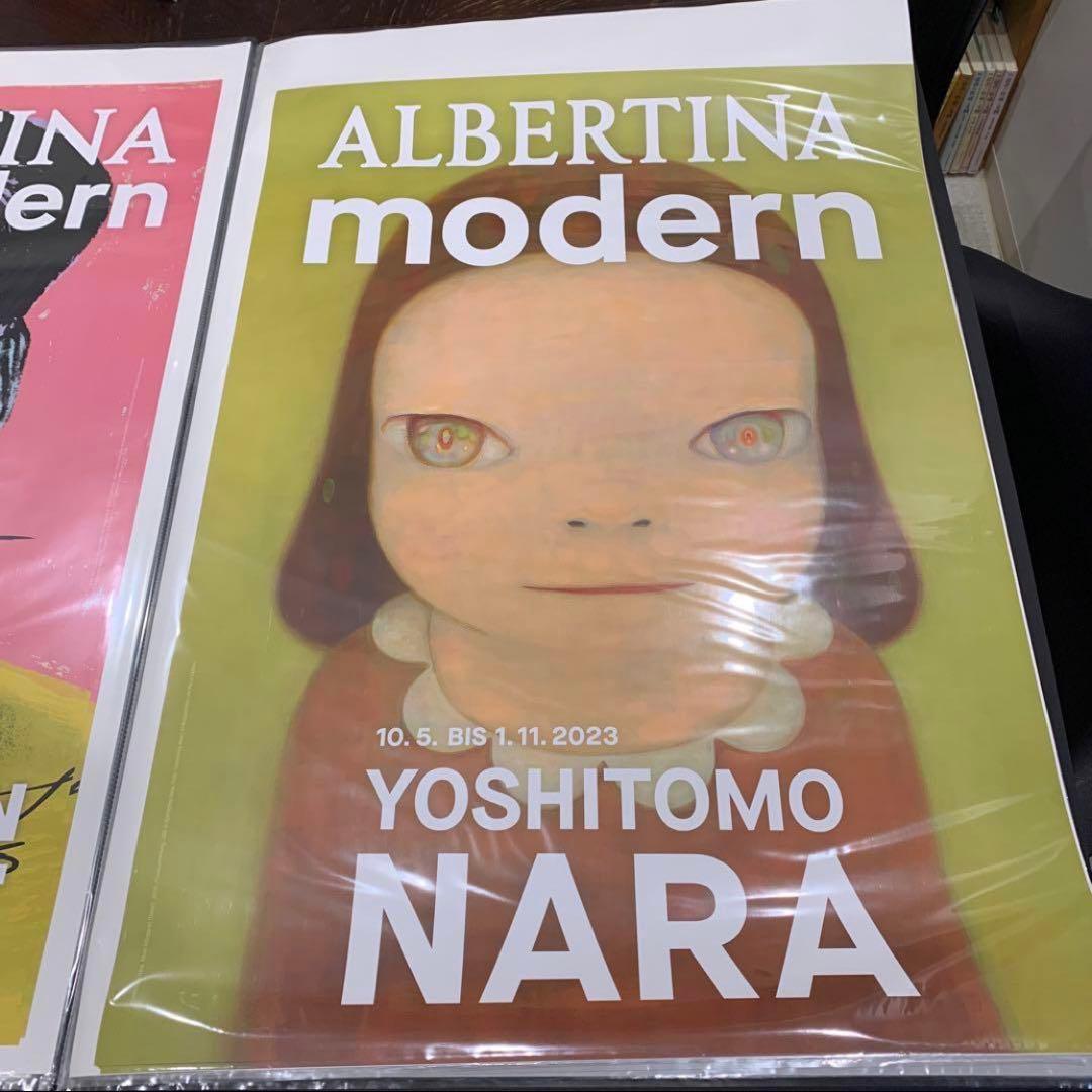 【残3枚】奈良美智展　海外ポスターA1サイズ　Yoshitomo Nara