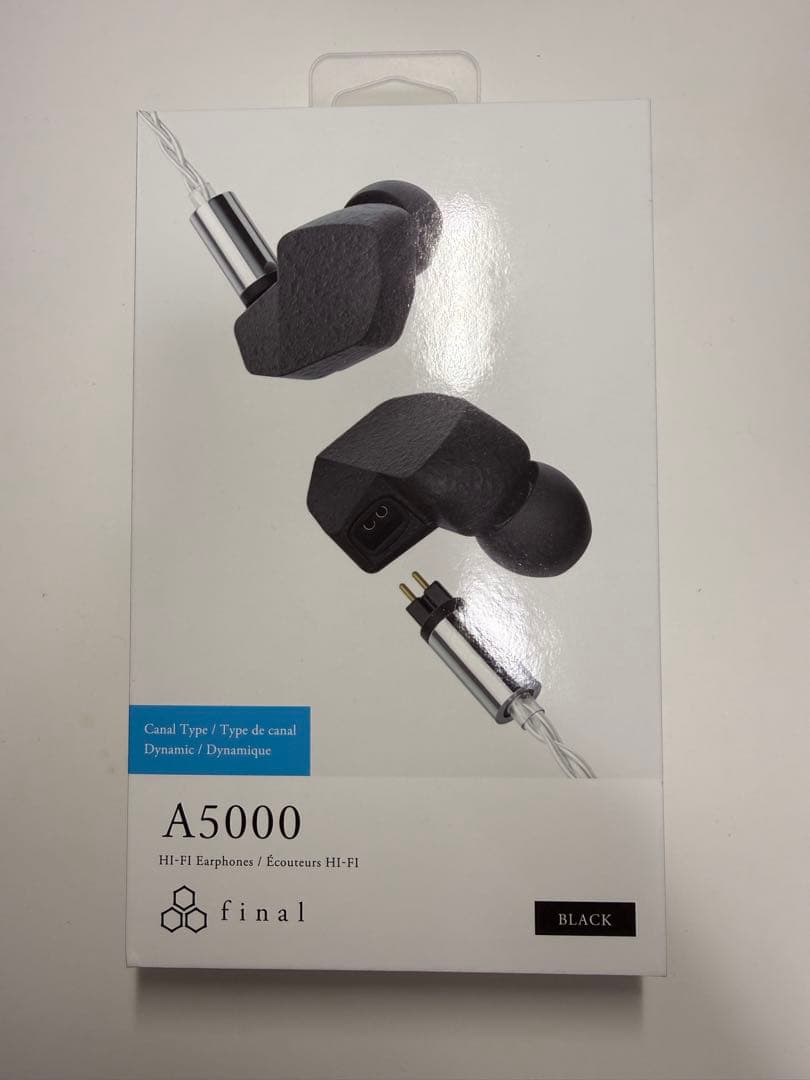 final A5000 有線イヤフォン ブラック