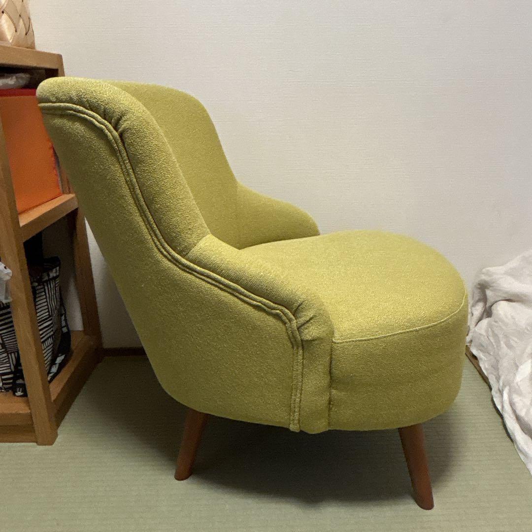 ウニコ unico ソファ　1人掛け　グリーン