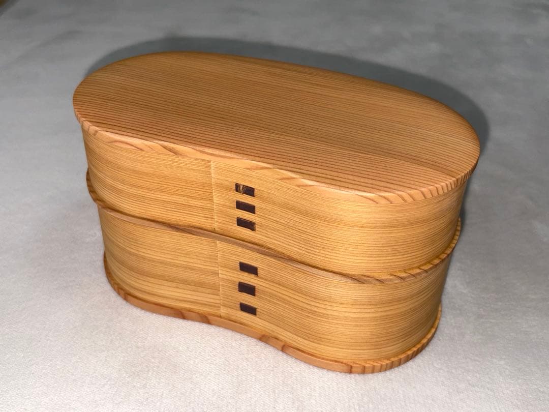 大館曲げわっぱ はんごう弁当 2段重ね 日本製 秋田杉 弁当箱