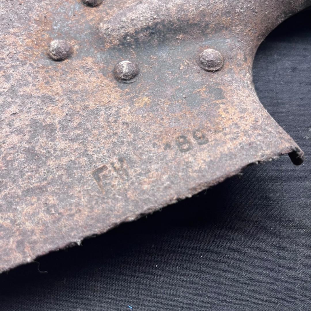 ▽Fc右1012 希少 ドイツ軍 実物 ストレートスコップ